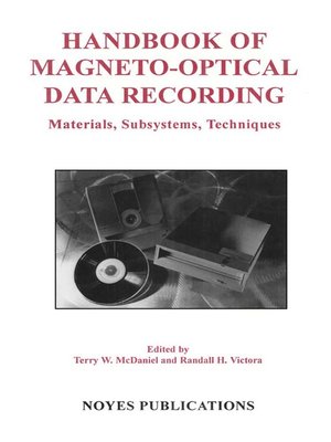 cover image of Handbook of Magneto-Optical Data Recording